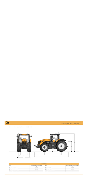 Tractoare municipale JCB Fastrac 7200-70