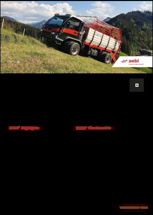 Vehicule municipale multifuncționale diesel Aebi TP 470 Vario