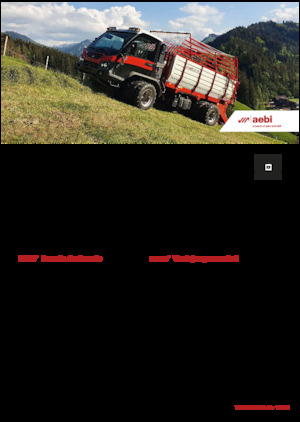 Vehicule municipale multifuncționale diesel Aebi TP 470 Vario