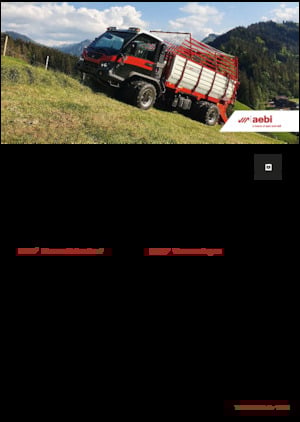 Vehicule municipale multifuncționale diesel Aebi TP 470 Vario