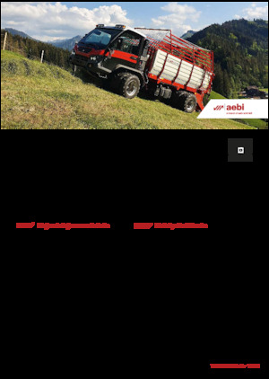 Vehicule municipale multifuncționale diesel Aebi TP 470 Vario