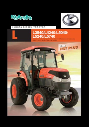 Tractoare municipale Kubota L 4240 D