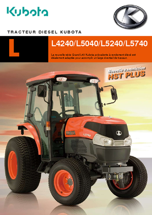 Tractoare municipale Kubota L 4240 D