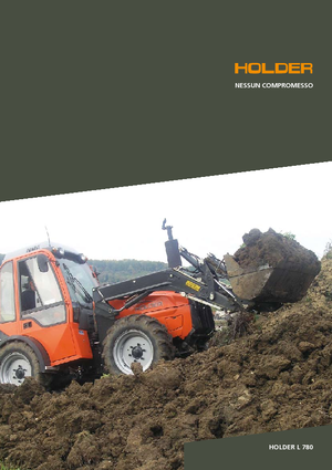 Tractoare municipale Holder L 780