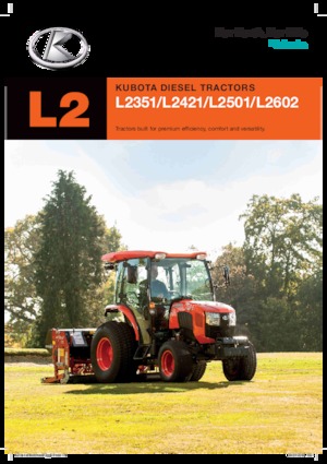 Tractoare municipale Kubota L2501 DW