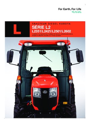 Tractoare municipale Kubota L2501 DW