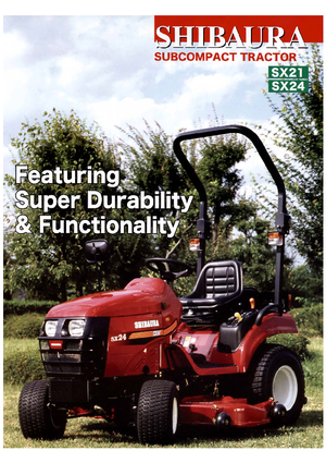 Tractoare municipale Shibaura SX 24