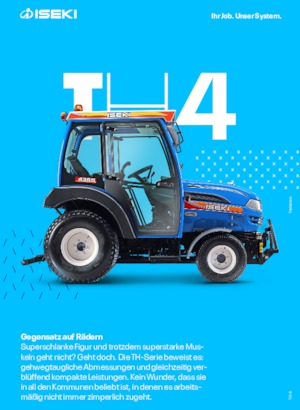Tractoare municipale Iseki TH 4365