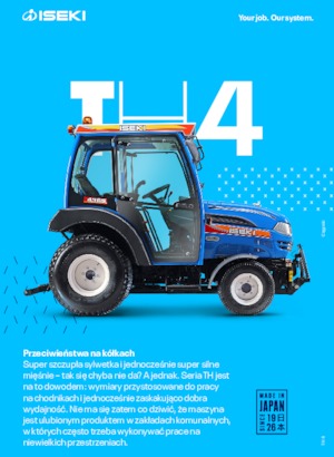 Tractoare municipale Iseki TH 4295
