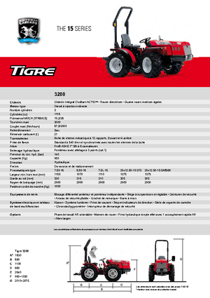 Tractoare municipale Carraro Tigre 3200
