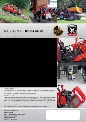 Tractoare municipale Carraro Tigrecar 4300 GST