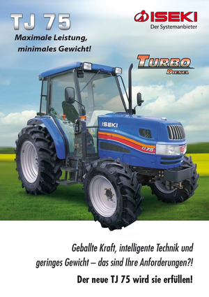 Tractoare municipale Iseki TJ 75