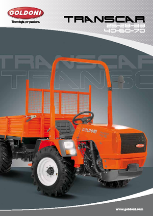 Tractoare municipale Goldoni Transcar 25 RS