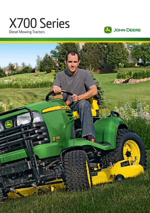 Tractoare municipale John Deere X 740