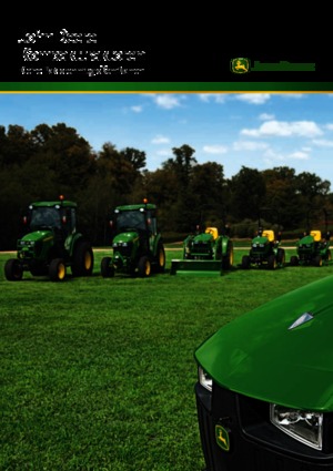 Vehicule municipale multifuncționale diesel John Deere 3033 R