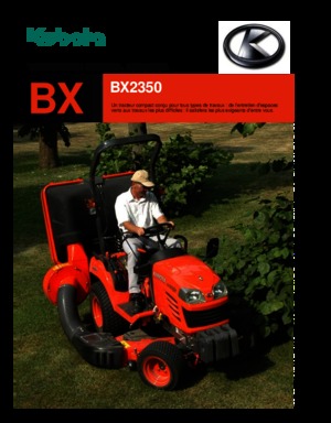 Tractoare municipale Kubota BX2350 D