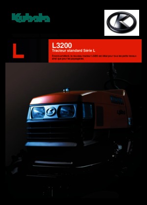 Tractoare municipale Kubota L 3200