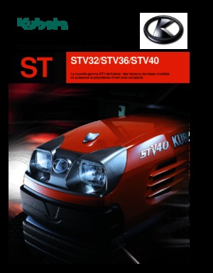 Tractoare municipale Kubota STV 32