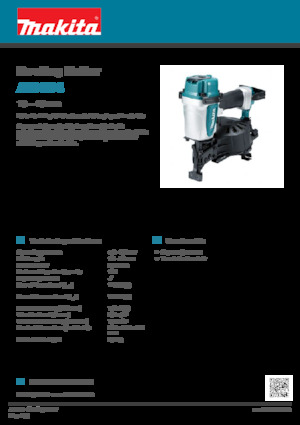 Cuie și capsatoare Makita AN454