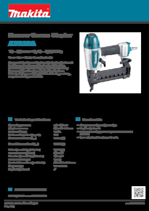 Cuie și capsatoare Makita AT638A