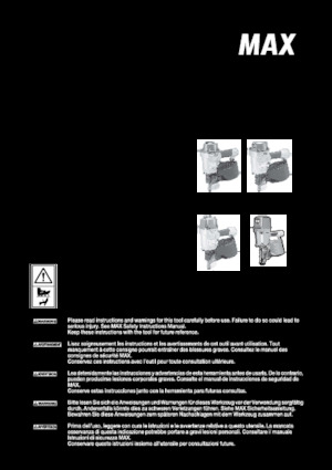 Cuie și capsatoare MAX USA CORP. CN55