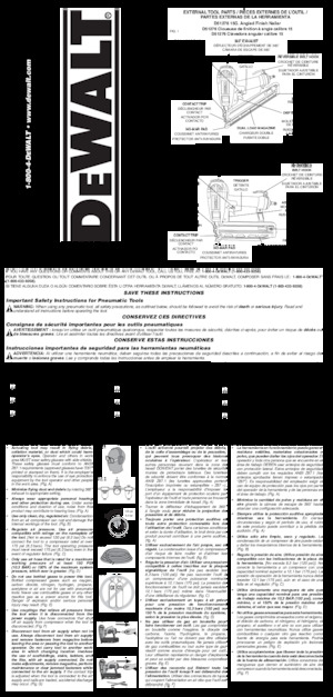 Cuie și capsatoare DEWALT D51257K