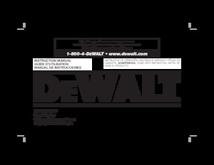 Cuie și capsatoare DEWALT DWSL18CAP