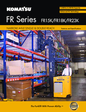 Stivuitoare pentru culoare înguste Komatsu FR23K-3