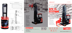 Stivuitoare pentru culoare înguste Noblelift OPX 33