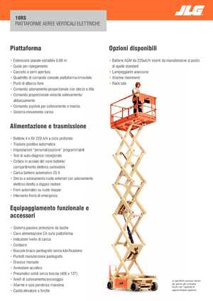 Platforme de ridicare de tip foarfecă pe roți JLG 10RS