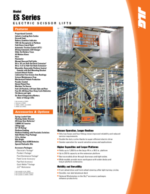 Platforme de ridicare de tip foarfecă pe roți JLG 1930ES