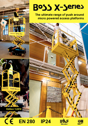 Platforme de ridicare de tip foarfecă pe roți Youngman BoSS X3 X