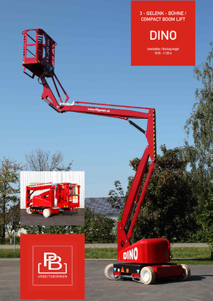 Nacele cu braț articulat pe roți PB DINO 112 II