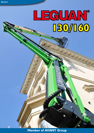 Nacele cu braț articulat pe roți Avant Tecno Leguan 160