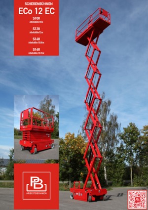 Platforme de ridicare de tip foarfecă pe roți PB PB S140-12EC