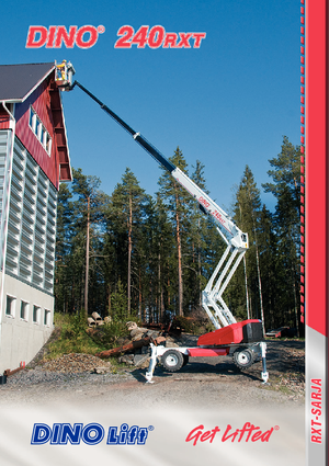 Nacele cu braț articulat pe roți Dino Lift Rhino 240 RXT