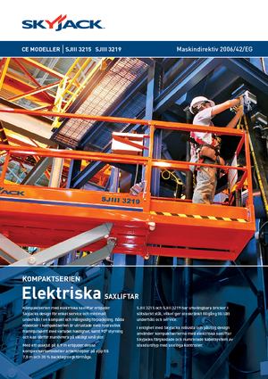 Platforme de ridicare de tip foarfecă pe roți Skyjack SJ III 3219