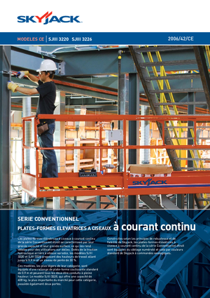 Platforme de ridicare de tip foarfecă pe roți Skyjack SJ III 3226 M