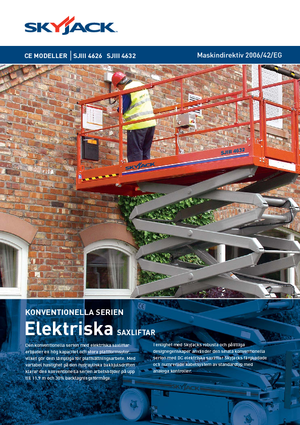 Platforme de ridicare de tip foarfecă pe roți Skyjack SJ III 4632