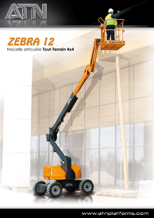 Nacele cu braț articulat pe roți ATN Zebra 12