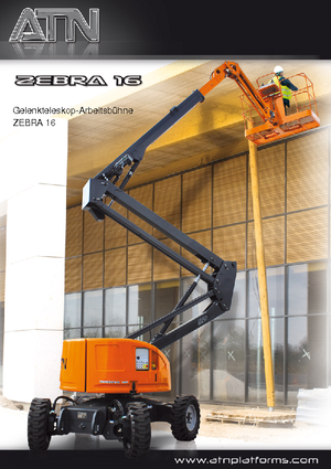 Nacele cu braț articulat pe roți ATN Zebra 16