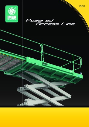 Platforme de ridicare de tip foarfecă pe roți Iteco Easy Up 5 SP