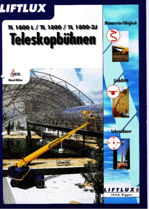 Nacele telescopice pe roți Liftlux TL 1800