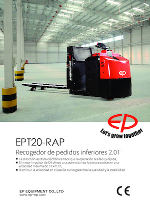 Order pickers (preparatoare de comenzi) EP EPT20-RAP