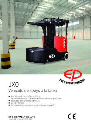 Order pickers (preparatoare de comenzi) EP JX0/JX0-30 (Li)