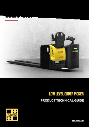 Order pickers (preparatoare de comenzi) Hyster LO3.0P 
