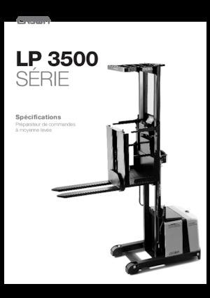 Order pickers (preparatoare de comenzi) Crown LP 3520-1.0