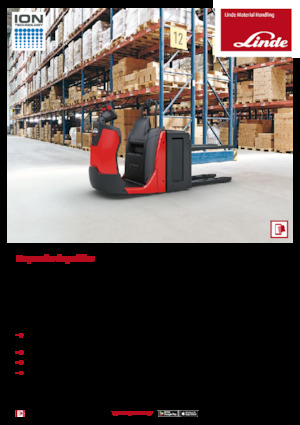 Order pickers (preparatoare de comenzi) Linde N16Li