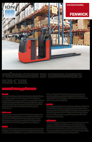 Order pickers (preparatoare de comenzi) Linde N20C LoL