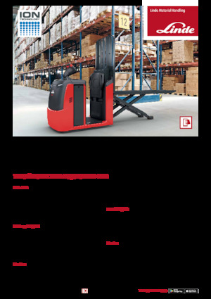 Order pickers (preparatoare de comenzi) Linde N20C LX